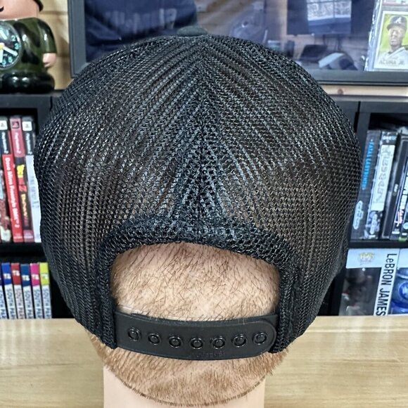 Vintage Radio City Music Hall Hat New York City Snapback Yupoong Black - Picture 4 of 6